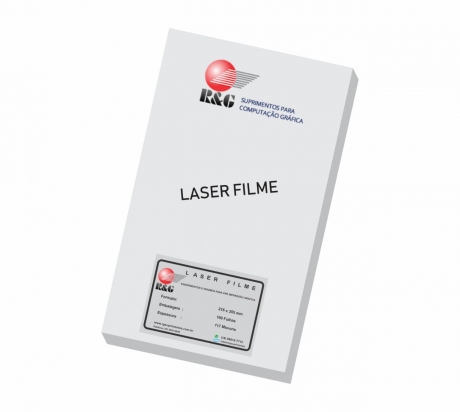 Laser Filme OFÍCIO/LEGAL (216 x 355 mm) 93/100 Microns - Cx 100 Folhas